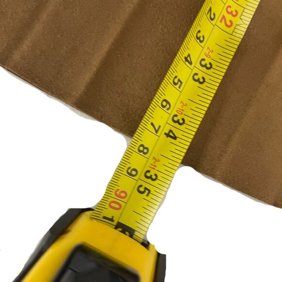 Zara Womens Pleated Faux Suede Midi Skirt L Large Light Brown 9596/974 NWT - Picture 13 of 14